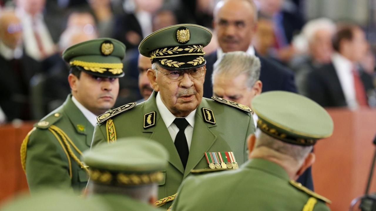 General Ahmed Gaid Salah, ehemaliger Armeechef von Algerien