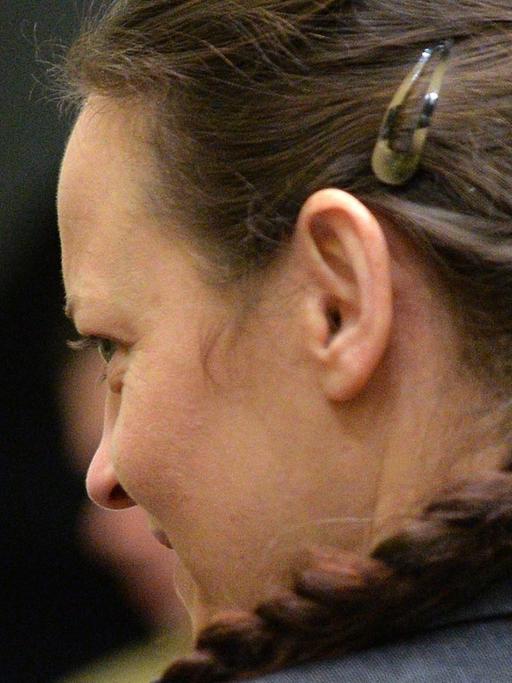 Die Hauptangeklagte im NSU-Prozess, Beate Zschäpe.