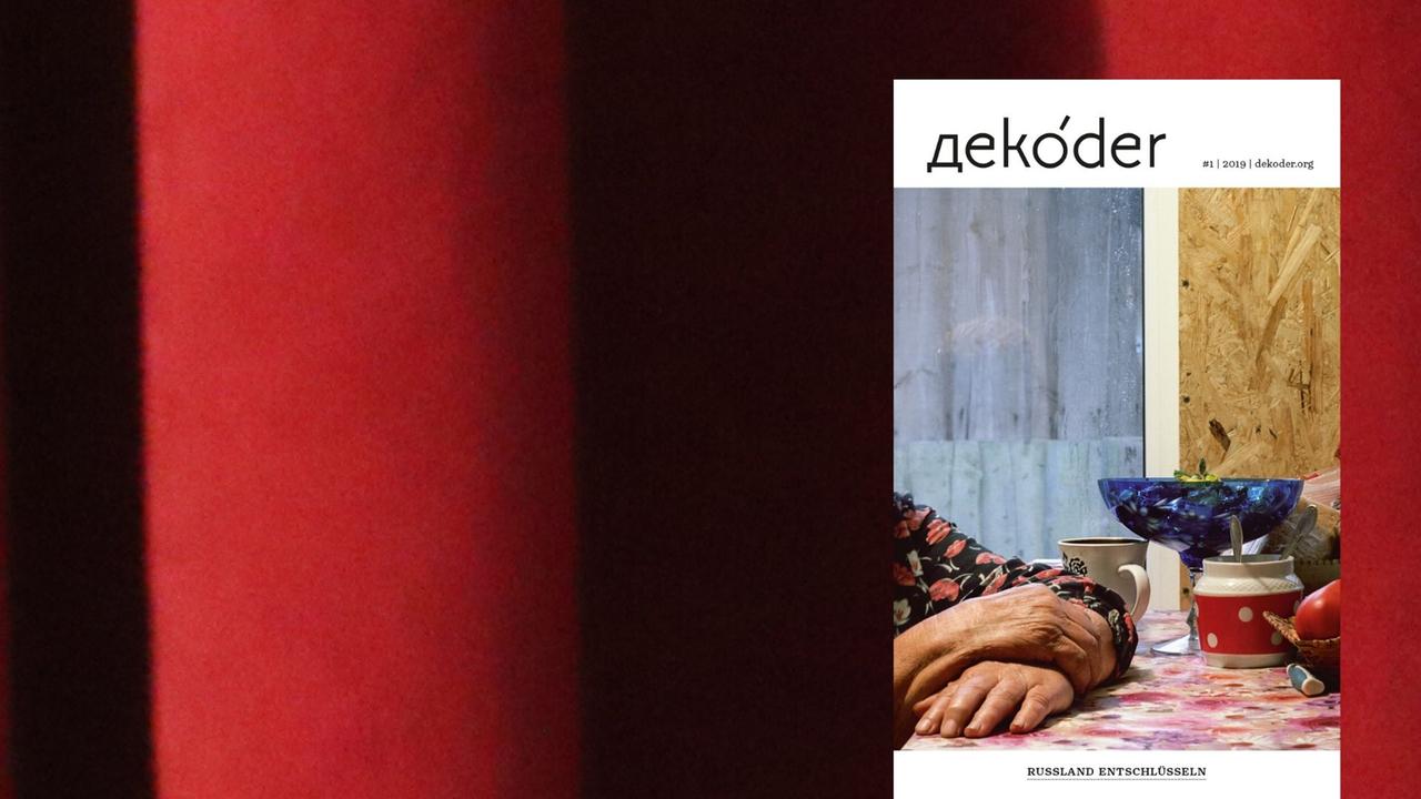 Buchcover: Tamina Kutscher, Friderike Meltendorf (Hrsg.): „dekoder: Russland entschlüsseln“ Buchcover: Tamina Kutscher, Friderike Meltendorf (Hrsg.): „dekoder: Russland entschlüsseln“