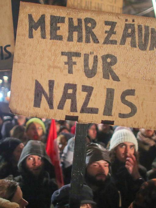 Demonstration gegen die AfD in Mainz