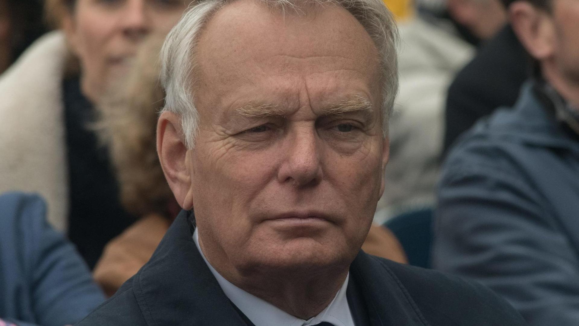 Jean-Marc Ayrault, ehemaliger Premierminister und Bürgermeister von Nantes, während der Erinnerungsveranstaltung zum Ende der Sklaverei vor 171 Jahren in Frankreich (Nantes, 2019). Jean-Marc Ayrault, ehemaliger Premierminister und Bürgermeister von Nantes, während der Erinnerungsveranstaltung zum Ende der Sklaverei vor 171 Jahren in Frankreich (Nantes, 2019).
