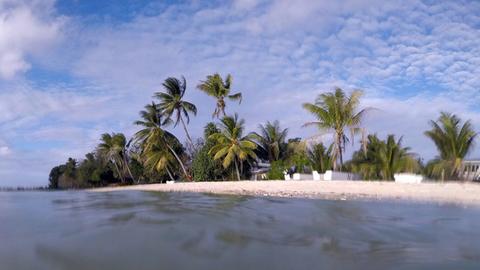 Der gefährdete Inselstaat Tuvalu im Pazifischen Ozean.
