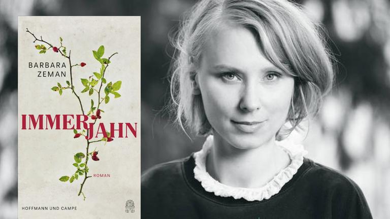 Die Schriftstellerin Barbara Zeman und ihr Roman „Immerjahn“ Die Schriftstellerin Barbara Zeman und ihr Roman „Immerjahn“