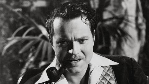 Orson Welles im Film "Citizen Kane".
