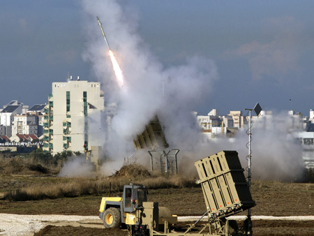 Das israelische Abwehrsystem "Iron Dome" ist als Raketenschutzschirm für Deutschland im Gespräch.