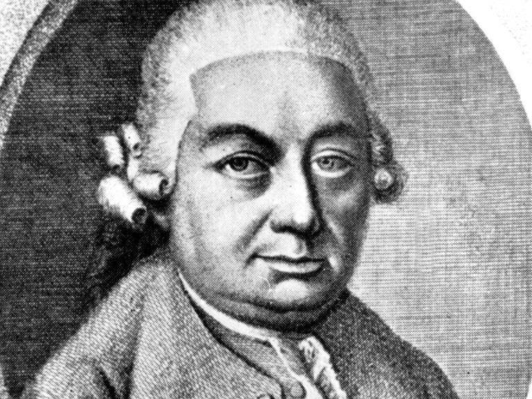 Carl Philipp Emanuel Bach in einer zeitgenössischen Darstellung