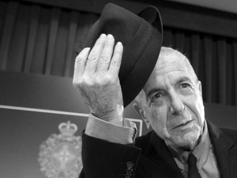Der kanadische Sänger und Songwriter Leonard Cohen (9.10.2011).