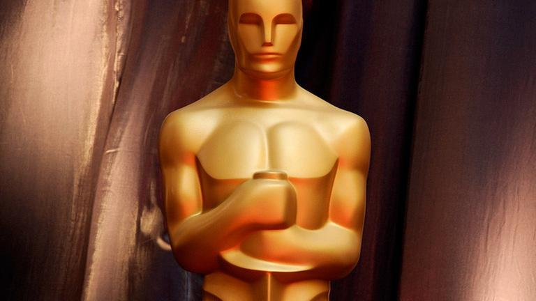 Das Foto zeigt den Film-Preis Oscar.