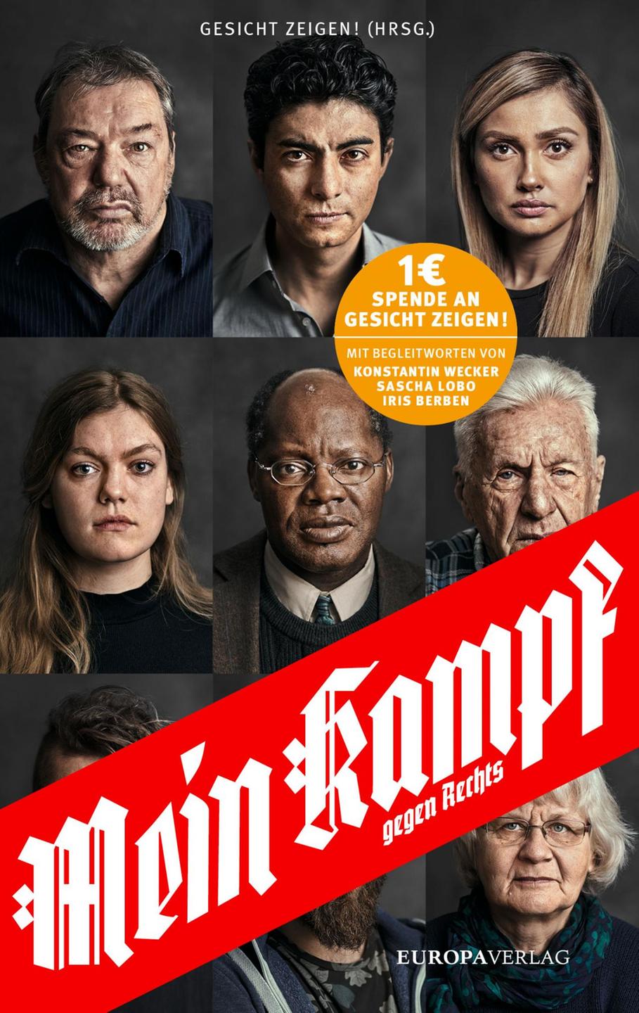 Cover - Gesicht zeigen!: "Mein Kampf - gegen Rechts" Cover - Gesicht zeigen!: "Mein Kampf - gegen Rechts"