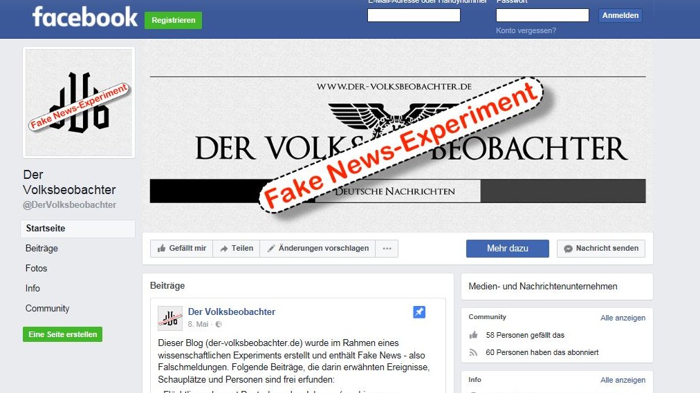 Fake News Experiment Die Große Reichweite Von Gratis Sex Für