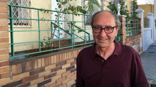 Der in der Türkei geborene deutsche Schriftsteller Dogan Akhanli, aufgenommen am 21.08.2017 in Madrid.