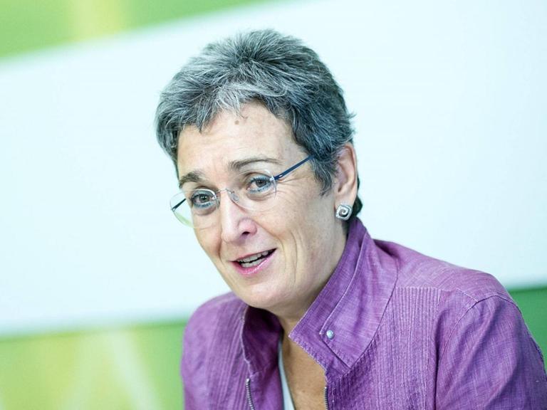 Die Vizepräsidentin des Europäischen Parlaments, Ulrike Lunacek von den österreichischen Grünen