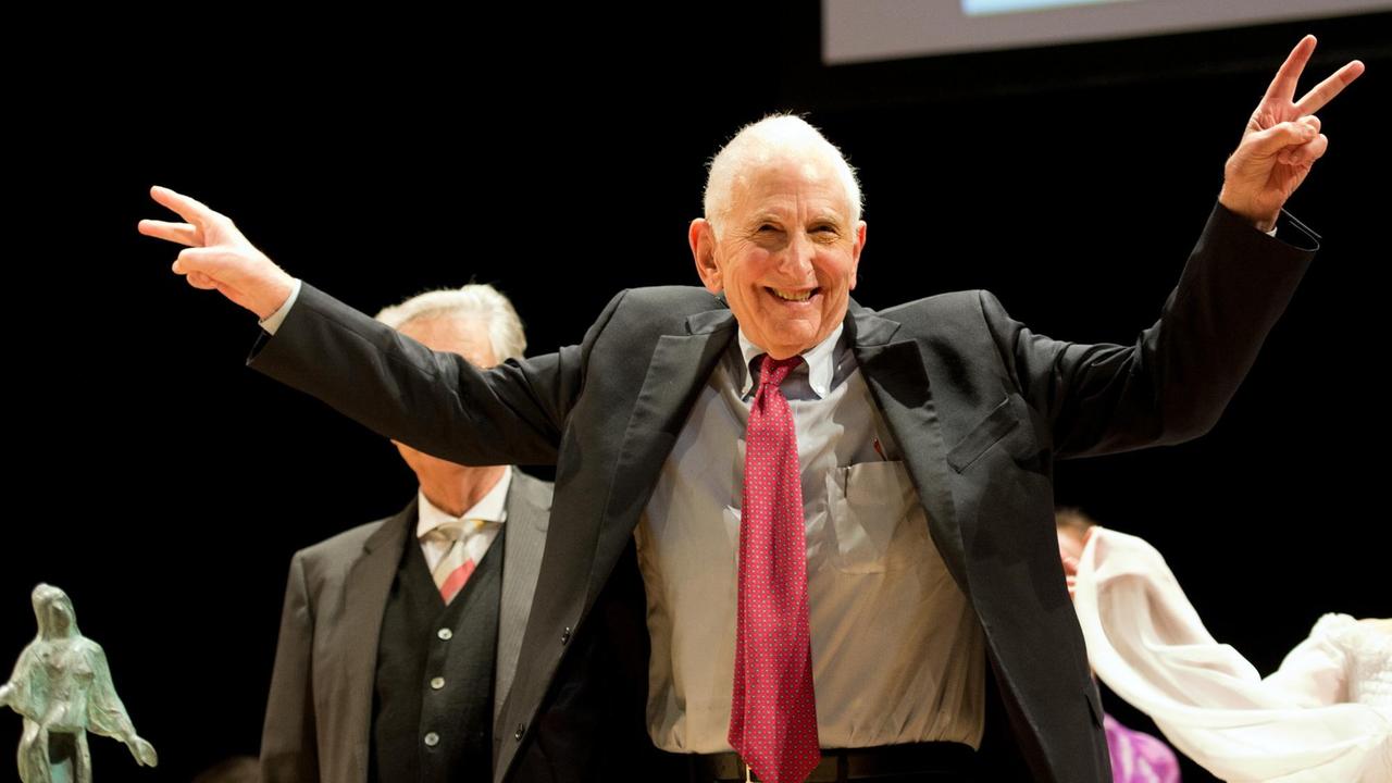 Der Whistleblower und Friedensaktivist Daniel Ellsberg (aufgenommen im Jahr 2016) Der Whistleblower und Friedensaktivist Daniel Ellsberg (aufgenommen im Jahr 2016)