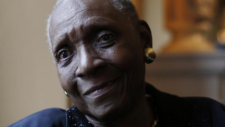 Die Schriftstellerin Maryse Condé aus Guadeloupe. Die Schriftstellerin Maryse Condé aus Guadeloupe.