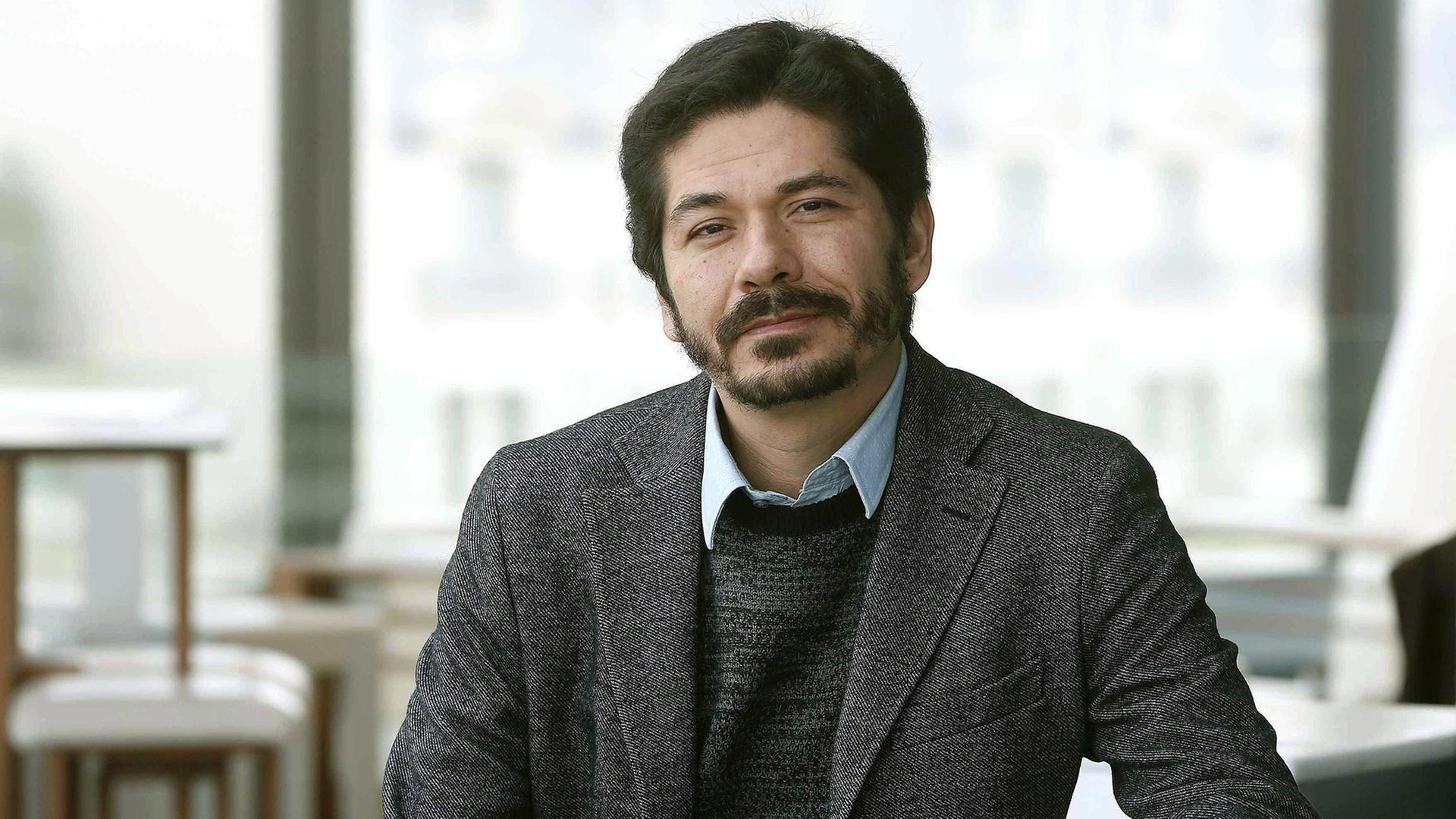 Der mexikanische Schriftsteller Juan Pablo Villalobos, aufgenommen 2016 Der mexikanische Schriftsteller Juan Pablo Villalobos, aufgenommen 2016