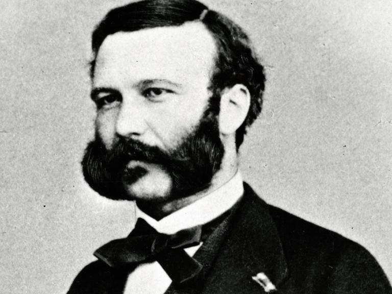 Ein Porträt von Henry Dunant aus dem Jahr 1864.