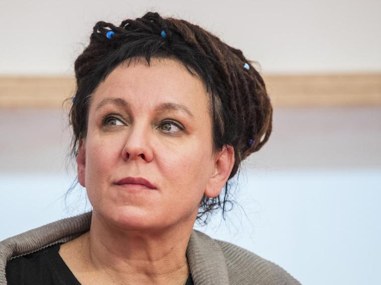 Die Literaturnobelpreisträgerin Olga Tokarczuk.