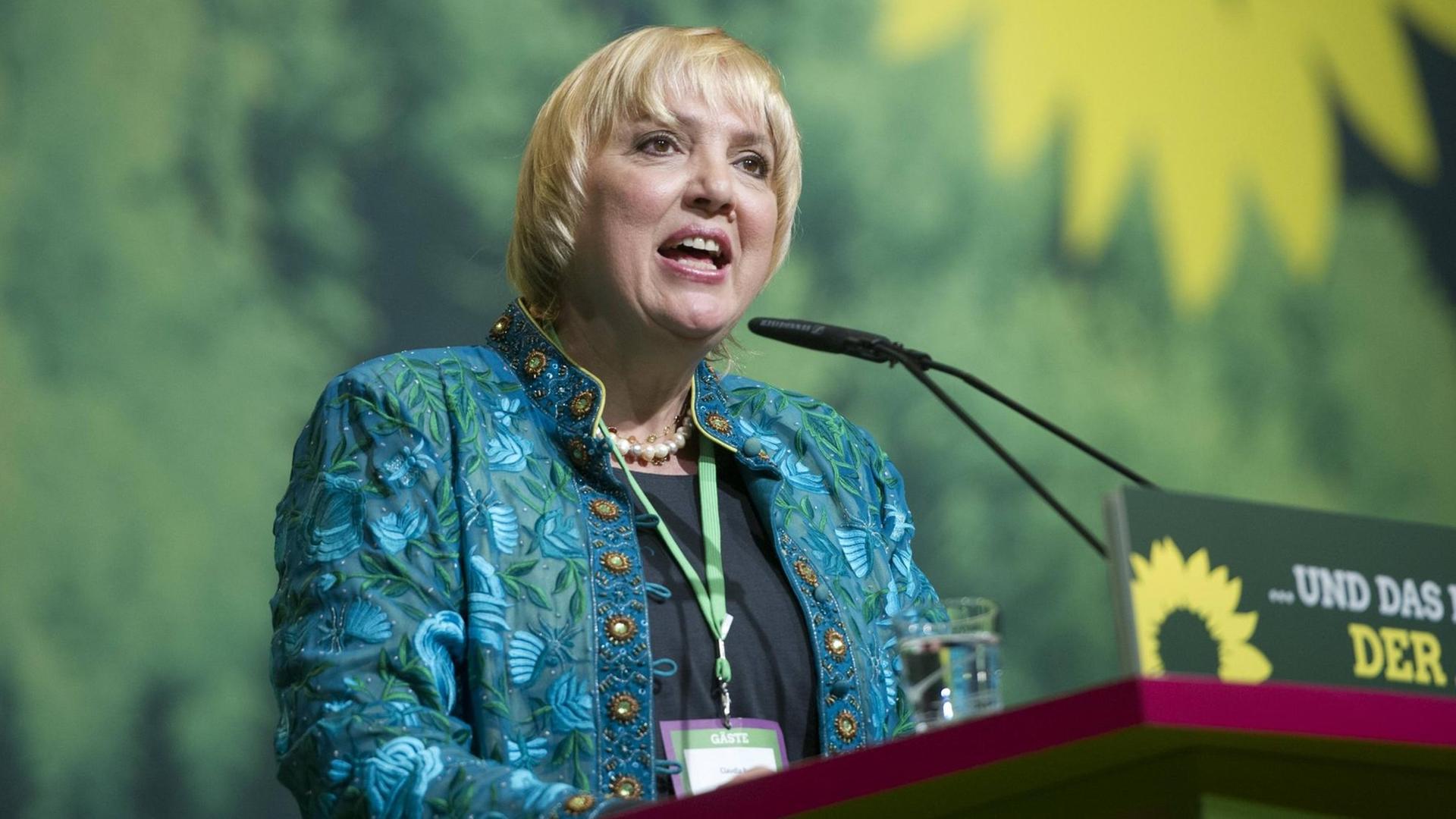 Die Grünen-Politikerin Claudia Roth Die Grünen-Politikerin Claudia Roth
