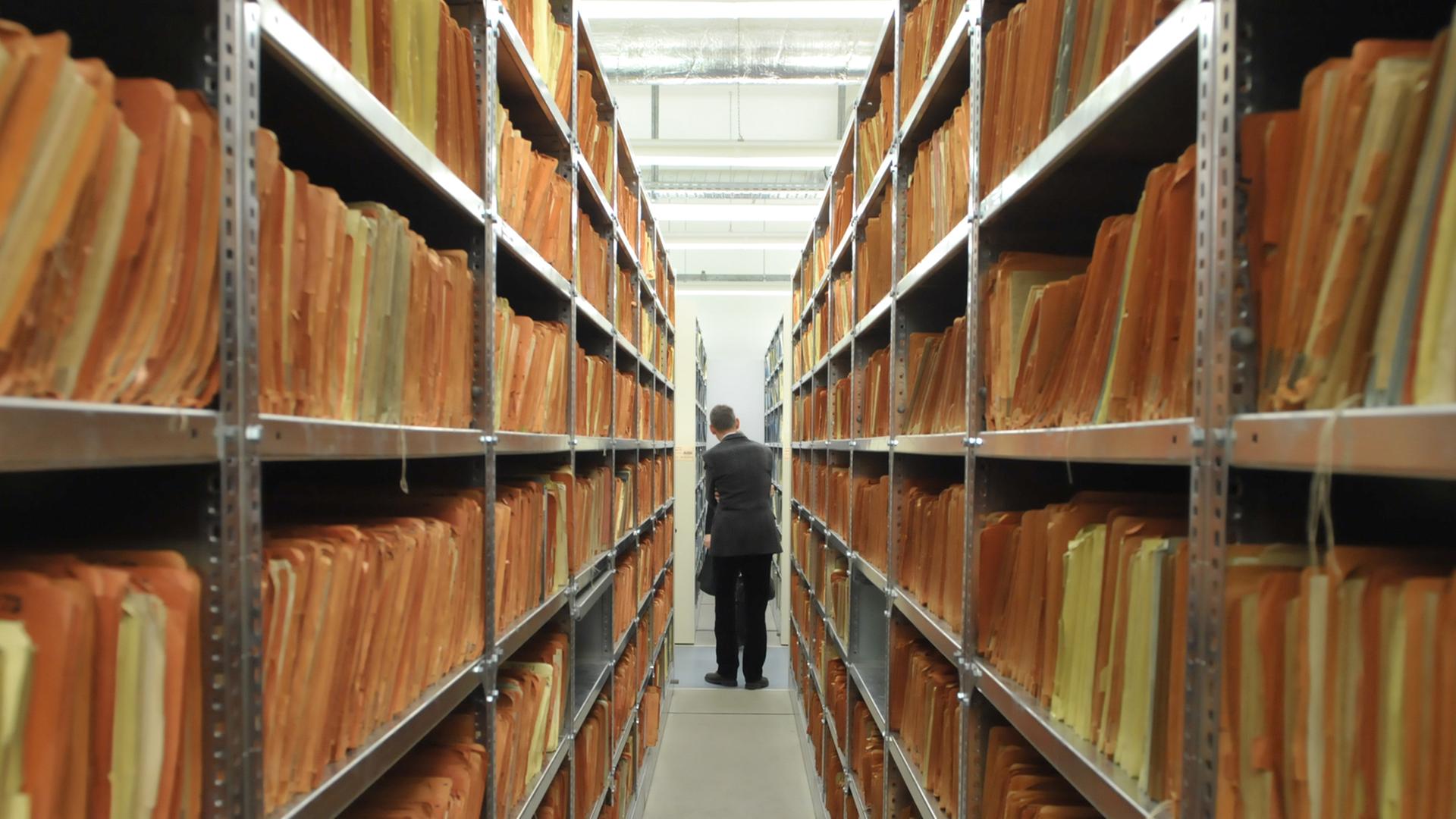 Das Archiv der Stasiunterlagenbehörde in Berlin. Die Zukunft der Behörde ist ungewiss. Das Archiv der Stasiunterlagenbehörde in Berlin. Die Zukunft der Behörde ist ungewiss.