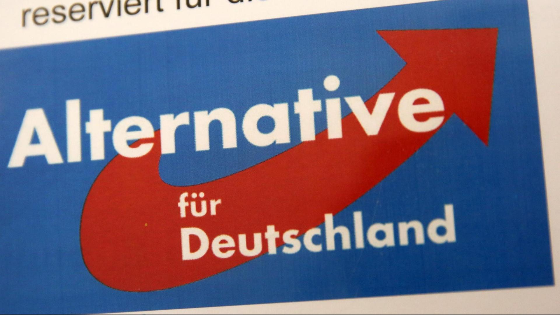 Alternative für Deutschland, Logo, Parteilogo Alternative für Deutschland, Logo, Parteilogo
