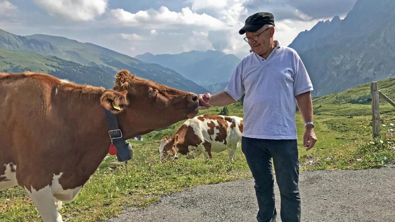 "Hier ist alles noch echt. Das ist unsere Stärke." Hanspeter Baumann, Chef von Eigermilch. "Hier ist alles noch echt. Das ist unsere Stärke." Hanspeter Baumann, Chef von Eigermilch.