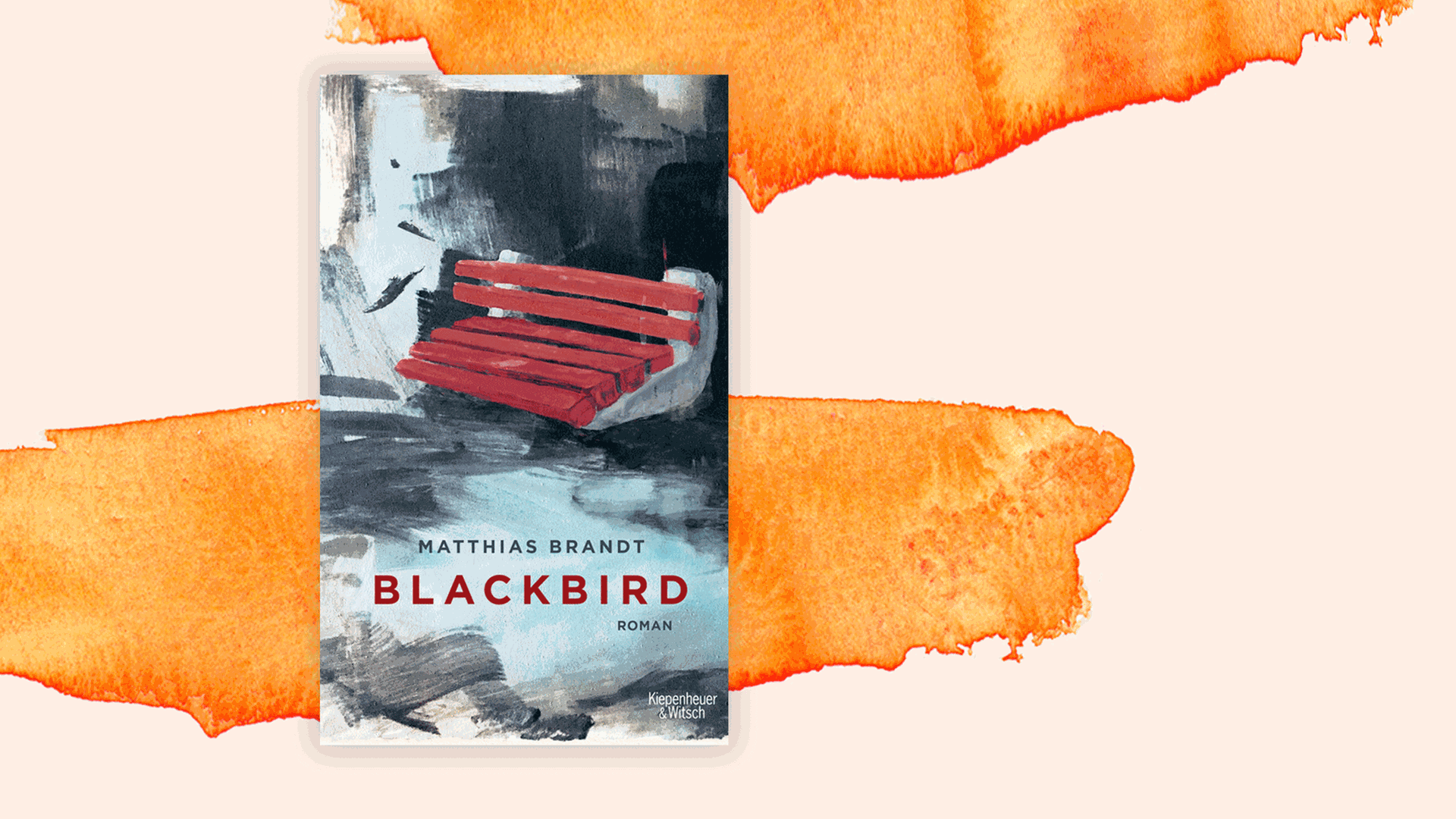 Buchcover Matthias Brandt "Blackbird"