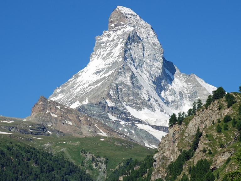 Blick auf das Matterhorn.
