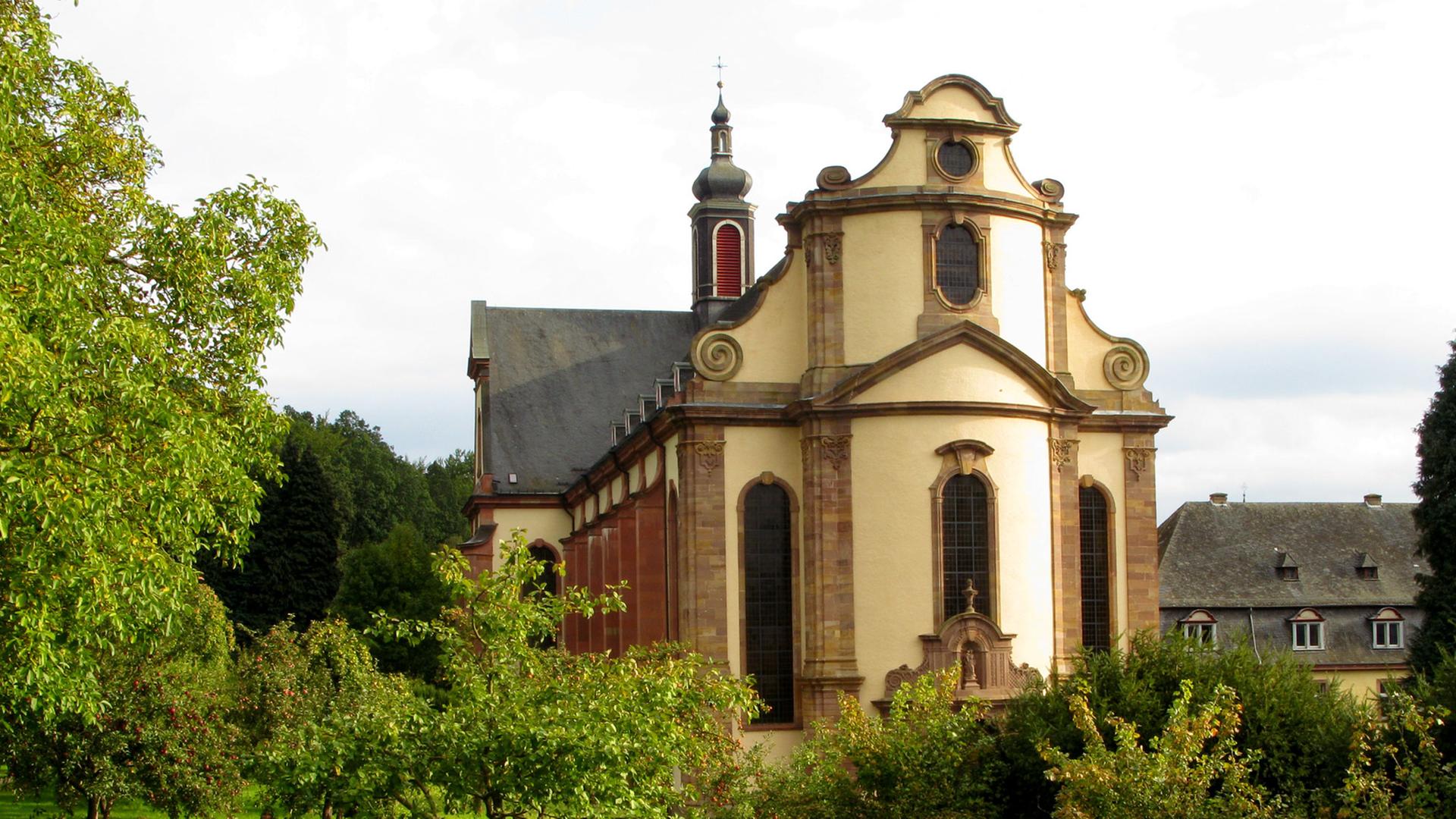Die Barockkirche der Abtei Himmerod in Grosslittgen. Das Zisterzienser-Kloster wurde im 12. Jahrhundert gegründet.