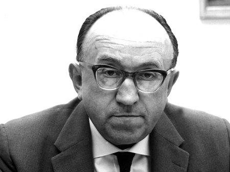 Der Nationalökonom und Soziologe Alfred Müller-Armack, CDU Der Nationalökonom und Soziologe Alfred Müller-Armack, CDU