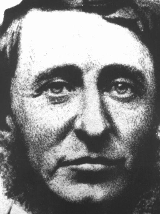 Der amerikanische Schriftsteller Henry David Thoreau in einer zeitgenössischen Aufnahme
