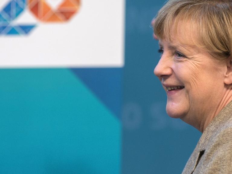 Angela Merkel beim G20-Treffen in Brisbane