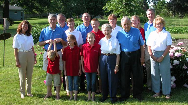 Die Familie Bottorff im Jahr 2003 Die Familie Bottorff im Jahr 2003
