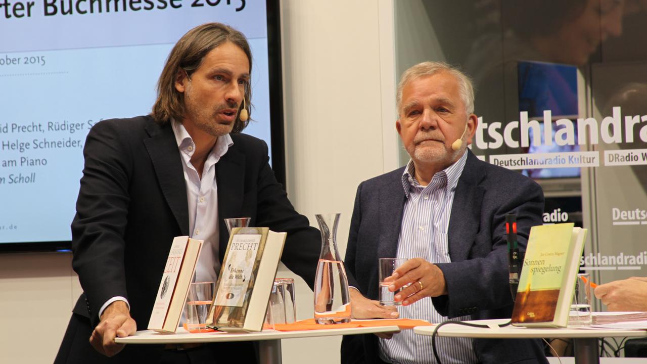 Rüdiger Safranski und Richard David Precht 