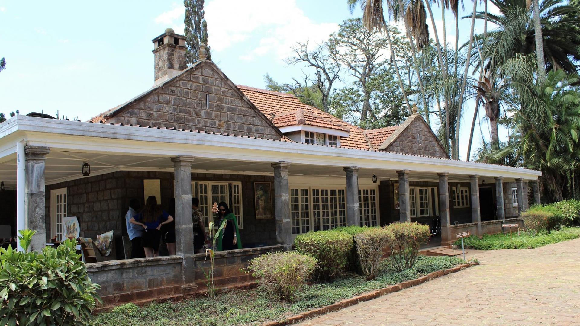 Das Karen-Blixen-Museum mit Wohnhaus in Kenia