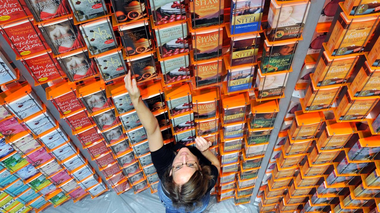 Verlagsstand auf der Frankfurter Buchmesse