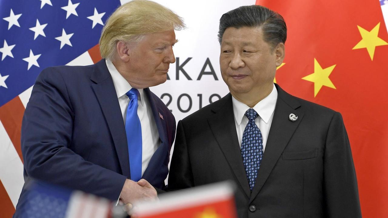 Donald Trump und Xi Jinping in Osaka