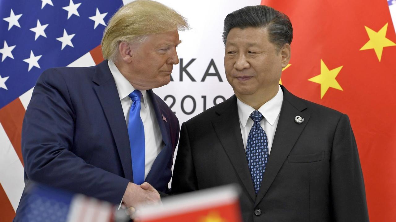 Donald Trump und Xi Jinping in Osaka Donald Trump und Xi Jinping in Osaka