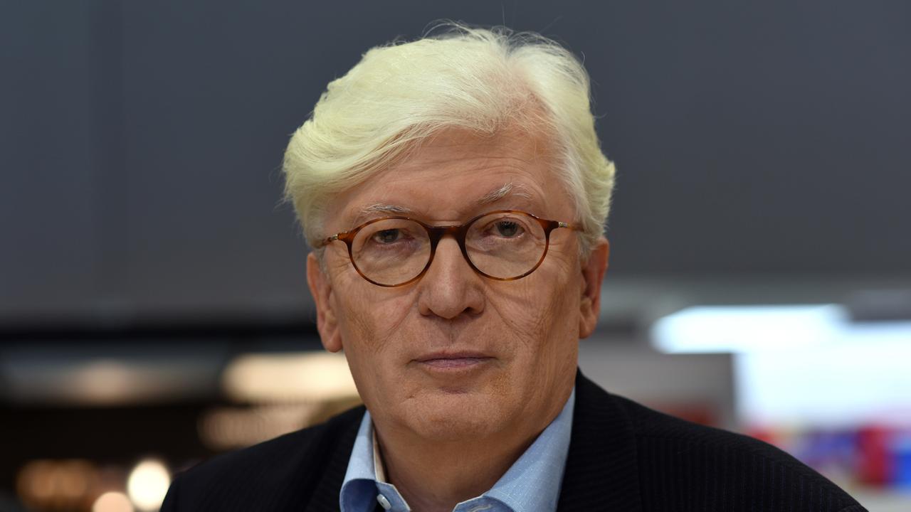 Der Politologie Wolfgang Kraushaar im Oktober 2018 auf der Frankfurter Buchmesse Der Politologie Wolfgang Kraushaar im Oktober 2018 auf der Frankfurter Buchmesse