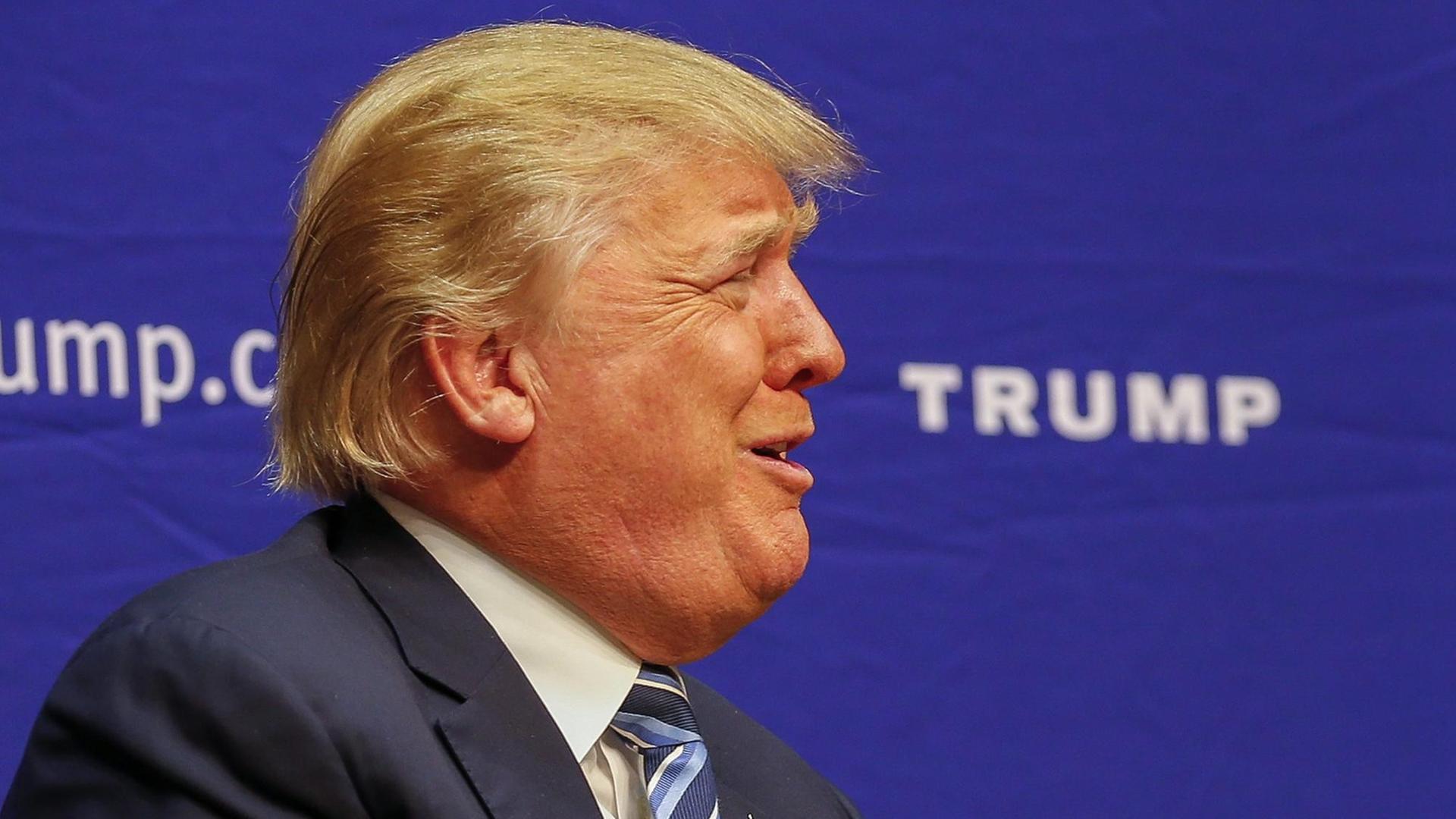 Der US-Milliardär und Präsidentschaftsbewerber Donald Trump. Der US-Milliardär und Präsidentschaftsbewerber Donald Trump.