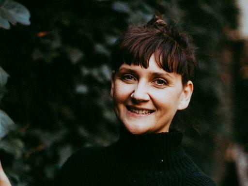Porträt der Blumenhändlerin Olga Sirotin.
