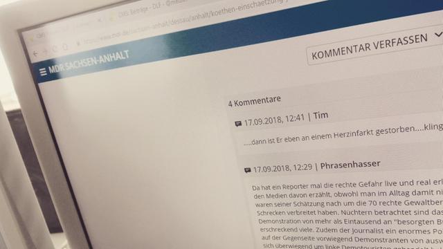 Der Online-Kommentarbereich von MDR Sachsen-Anhalt.