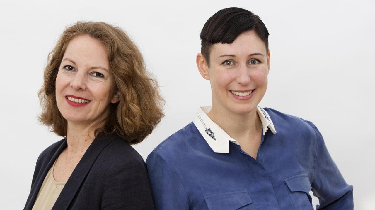 Die Autorinnen Ellen Köhrer und Magdalena Schaffrin