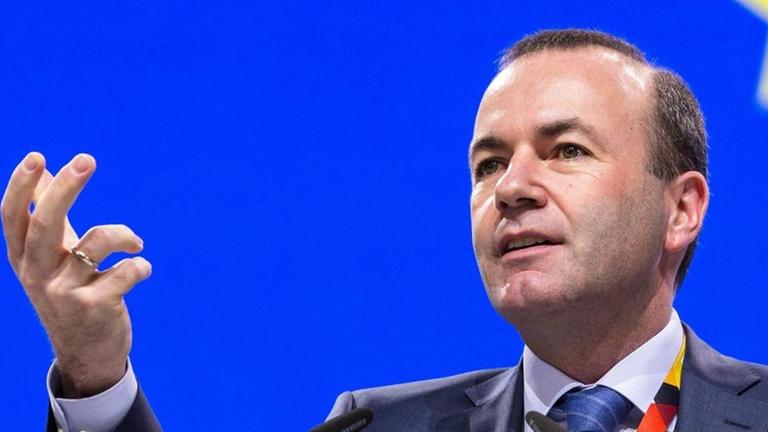Der CSU-Europaparlamentarier Manfred Weber Der CSU-Europaparlamentarier Manfred Weber