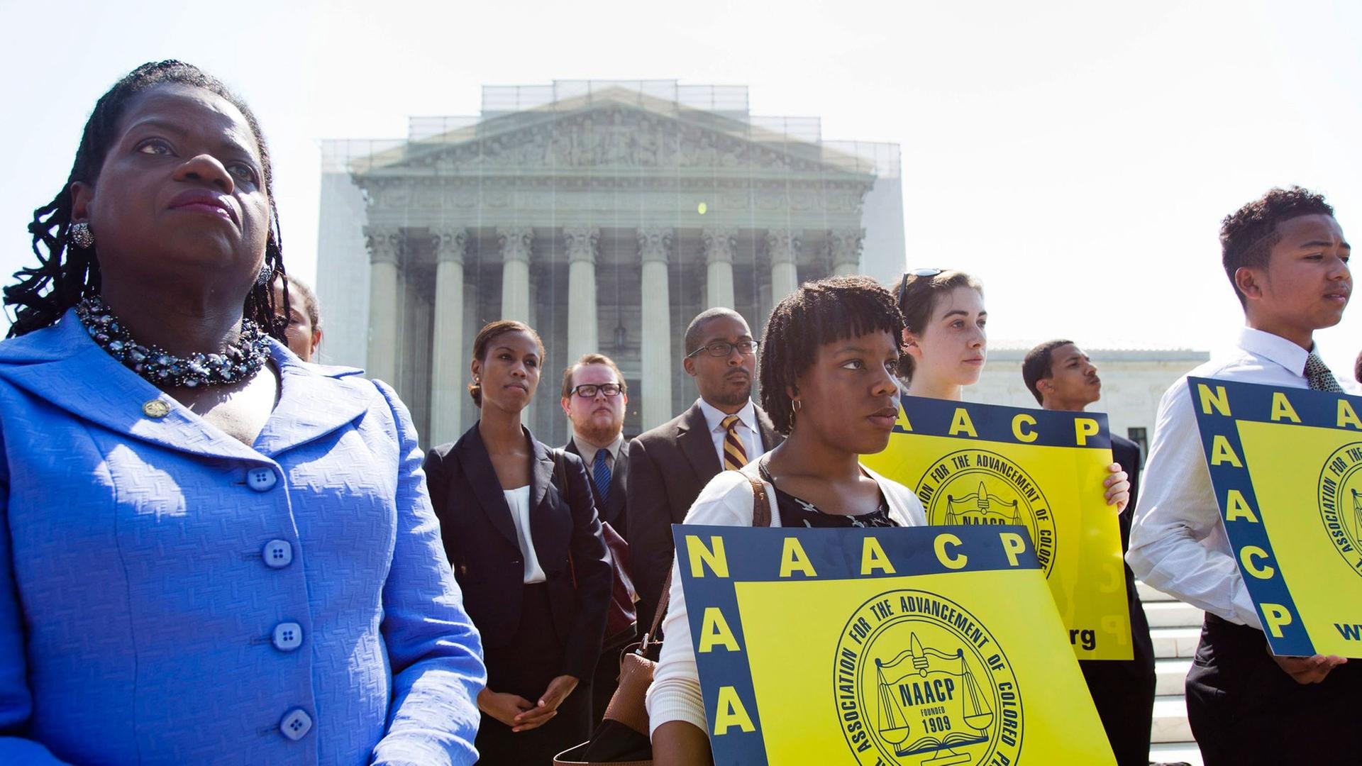 Proteste vor dem Supreme Court in den USA. Proteste vor dem Supreme Court in den USA.