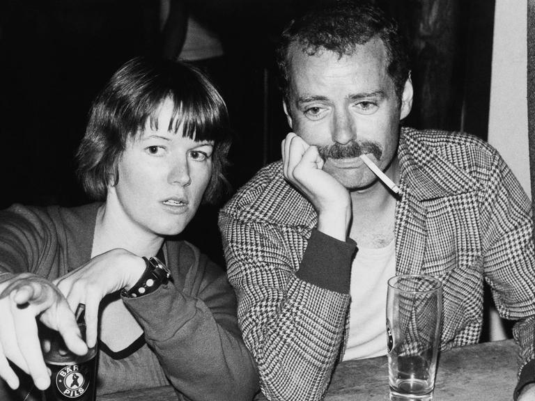 Der Filmemacher Lothar Lambert 1975 zusammen mit Dagmar Beiersdorf.