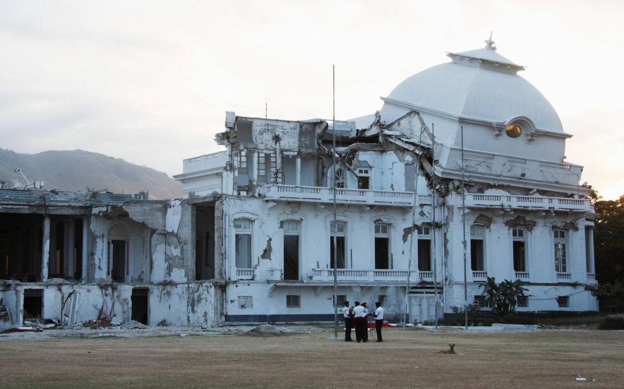 Der Nationalpalast ist auch zehn Jahre nach dem Beben noch nicht wiederaufgebaut