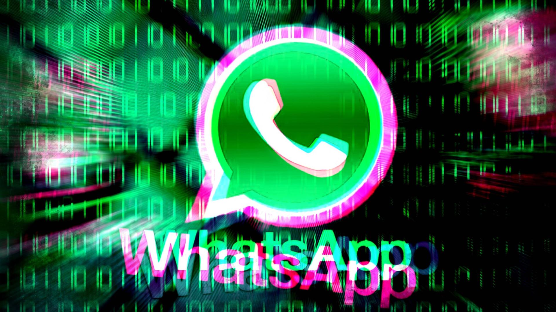 Das App-Symbol von WhatsApp auf einem Smartphone. Das App-Symbol von WhatsApp auf einem Smartphone.