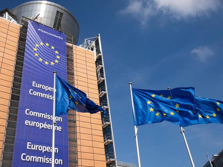 Das Berlaymont-Gebäude in Brüssel.