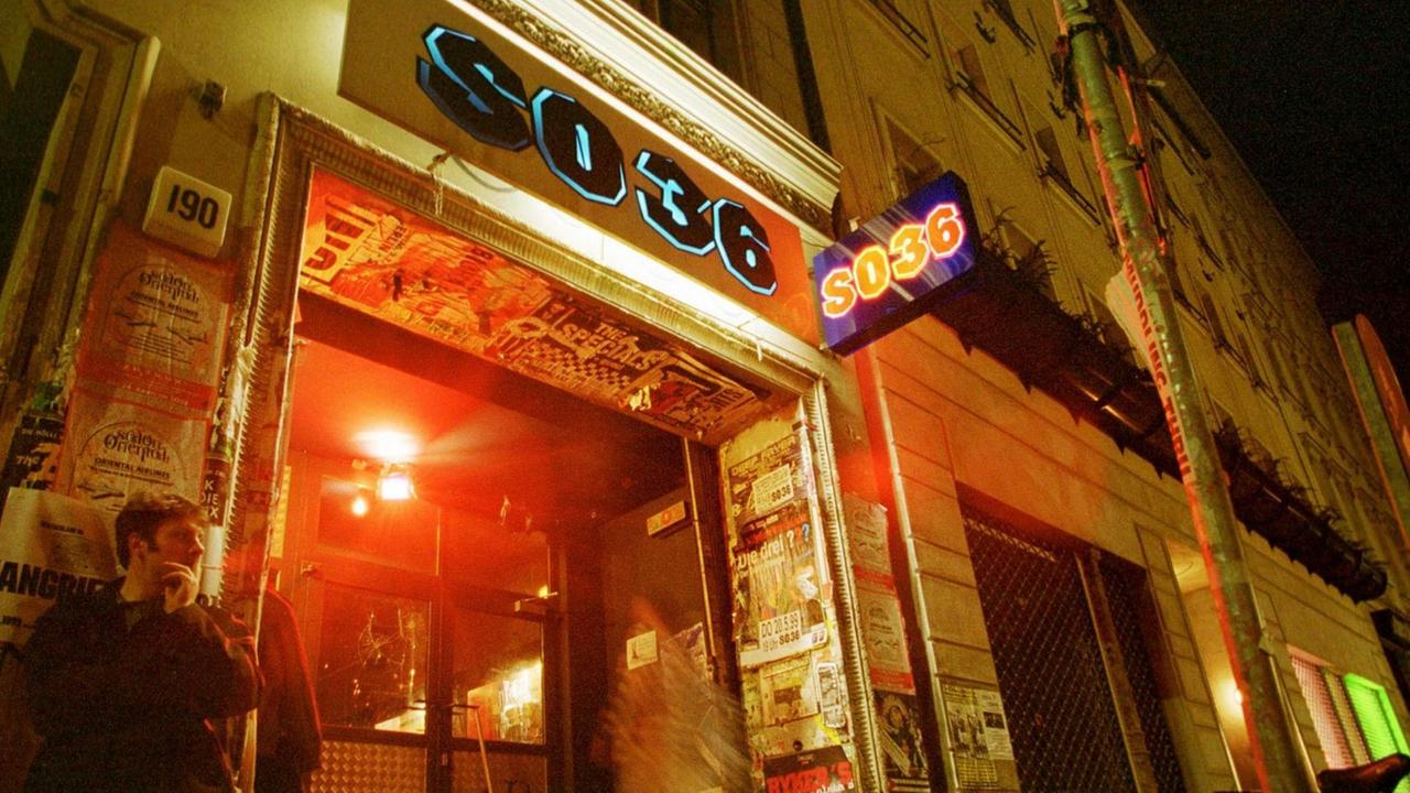 Der Eingang des Berlin-Kreuzberger Clubs SO36 Der Eingang des Berlin-Kreuzberger Clubs SO36