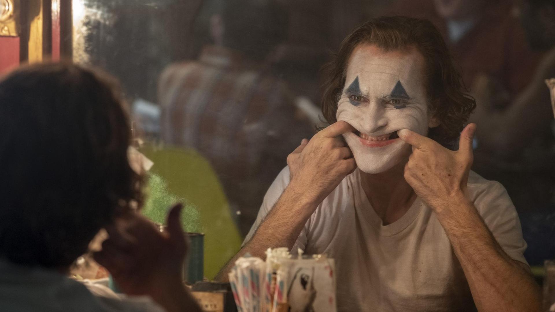 Der Schauspieler Joaquin Phoenix in der Hauptrolle des US-FIlms "Joker". Der Schauspieler Joaquin Phoenix in der Hauptrolle des US-FIlms "Joker".